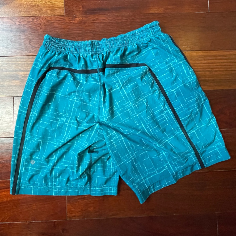 Vintage Lululemon pace breaker lined short large